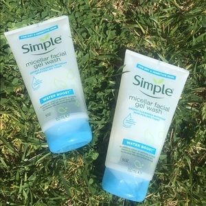 Simple Micellar Gel Facial Wash Set